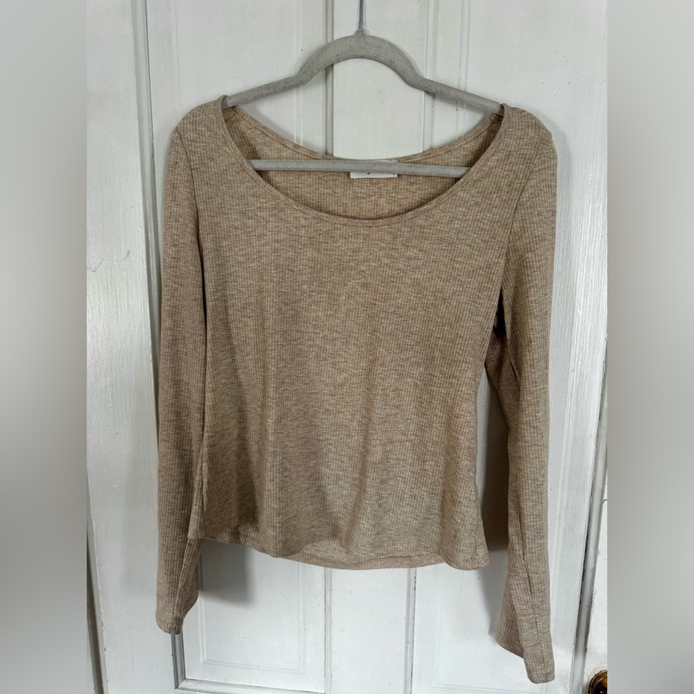 CJLA CJs Fav Ribbed Long Sleeve- Oatmeal